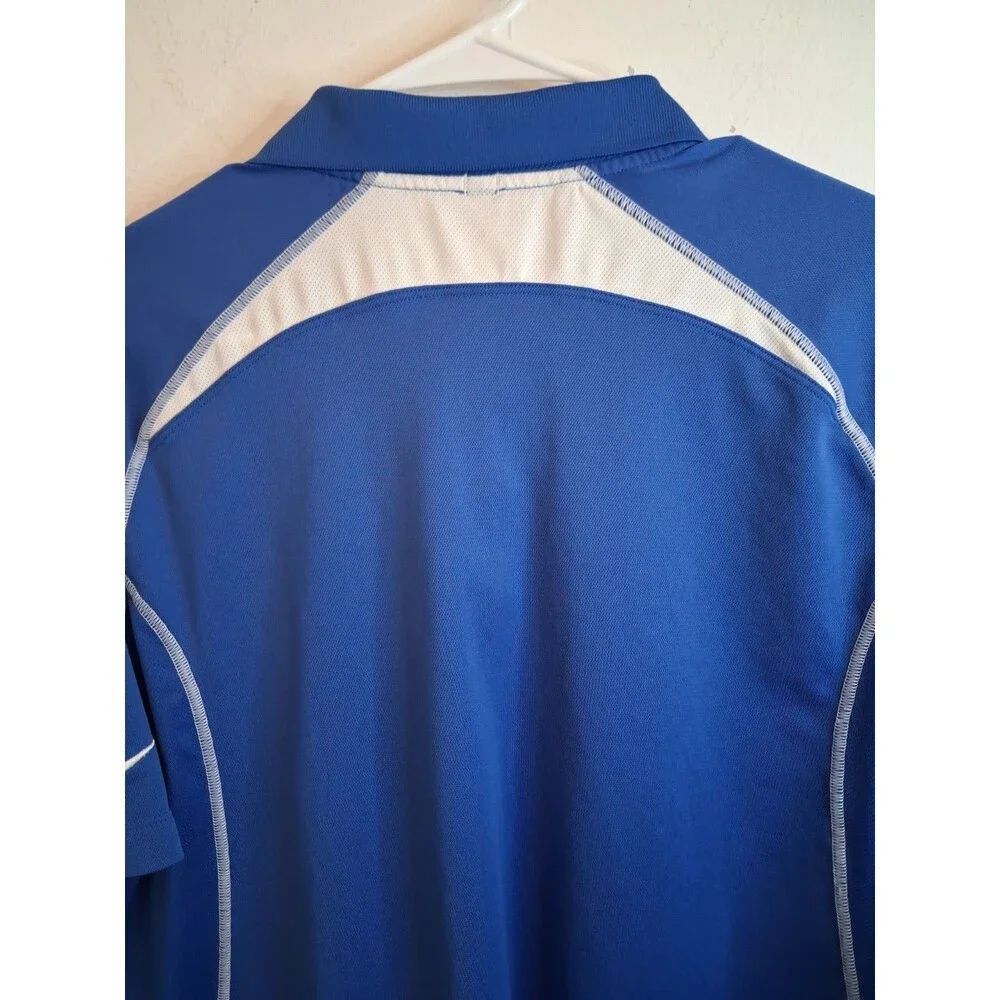 Nike Golf Dri-Fit Polo Men's Large Blue PGA Sawgrass 